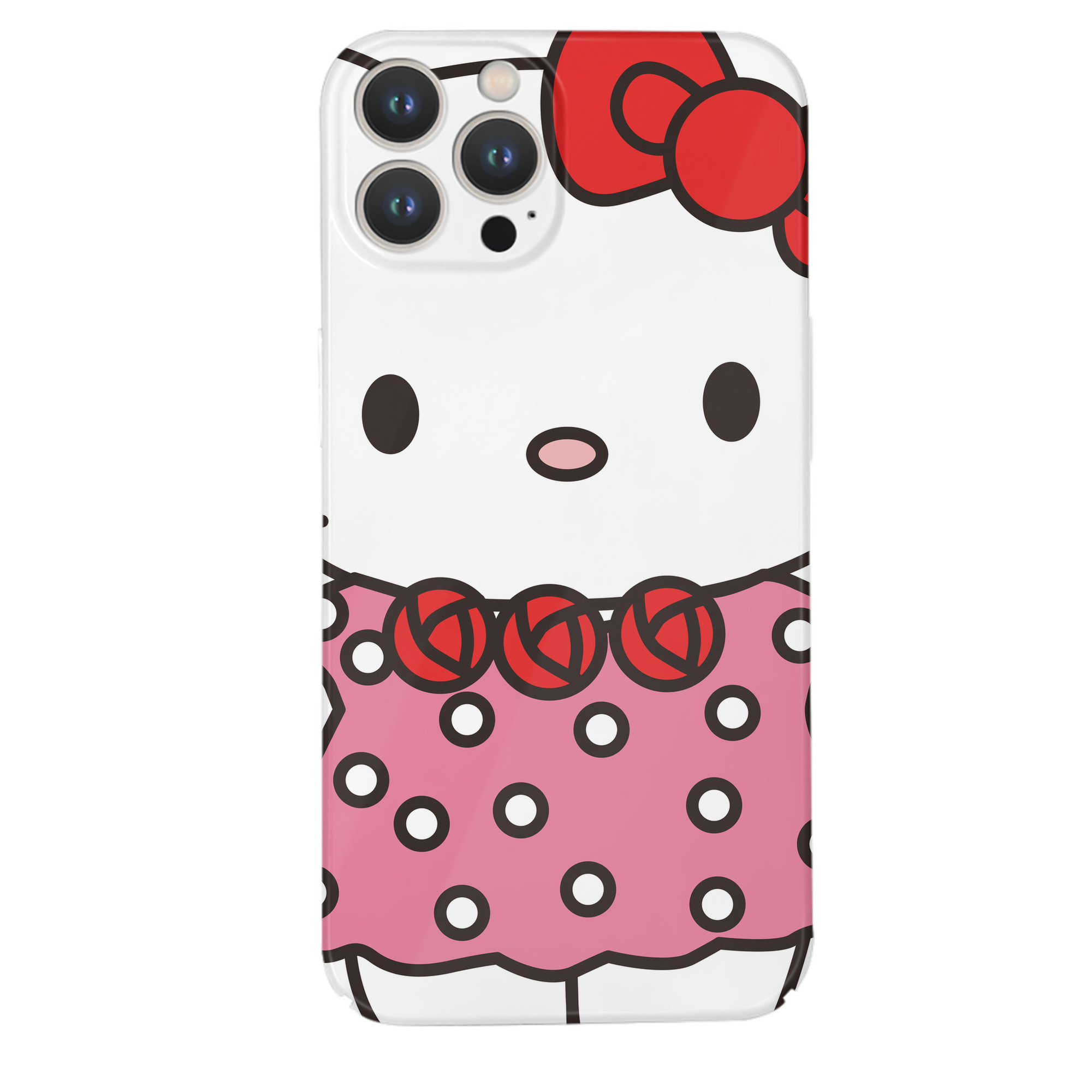 （画像用） Hello Kitty ハローキティ 【iPhone 14シリーズ対応】ハードケース